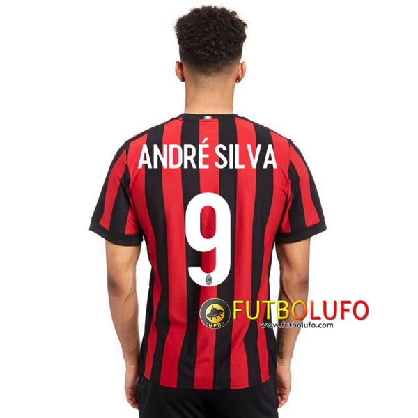 Primera Camiseta del AC Milan (ANDRE SILVA 9) 2017/2018