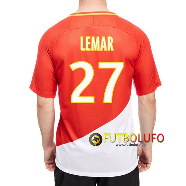 Primera Camiseta del AS Monaco (Lemar 27) 2017/2018