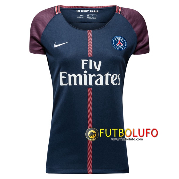 Primera Camiseta del PSG Mujer 2017/2018