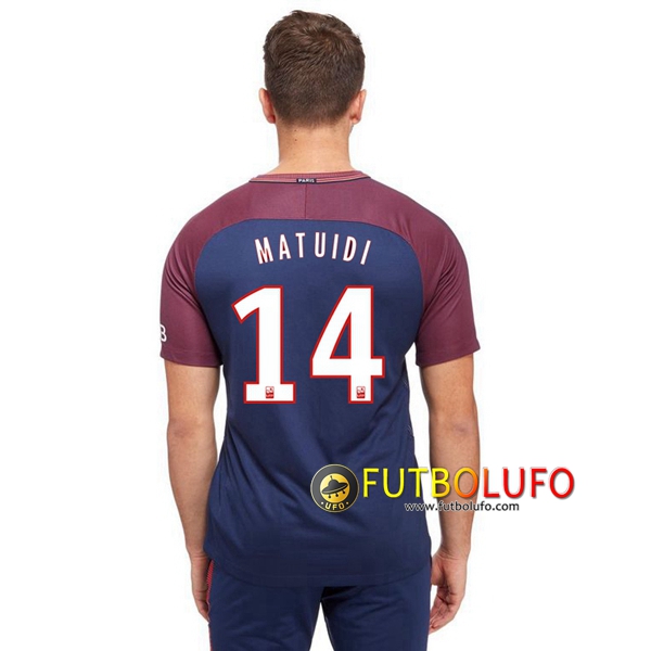 Primera Camiseta del PSG (MATUIDI 14) 2017/2018