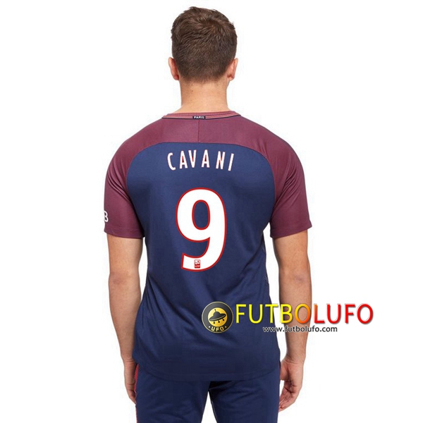 Primera Camiseta del PSG (CAVANI 9) 2017/2018