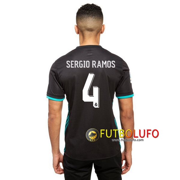 Segunda Camiseta del Real Madrid (SERGIO RAMOS 4) 2017/2018
