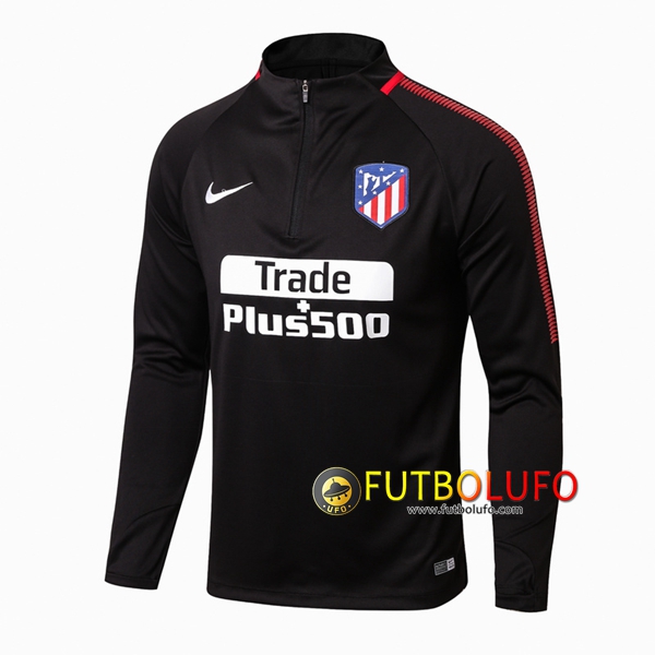 Sudadera de entrenamiento Atletico Madrid Negro 2017/2018