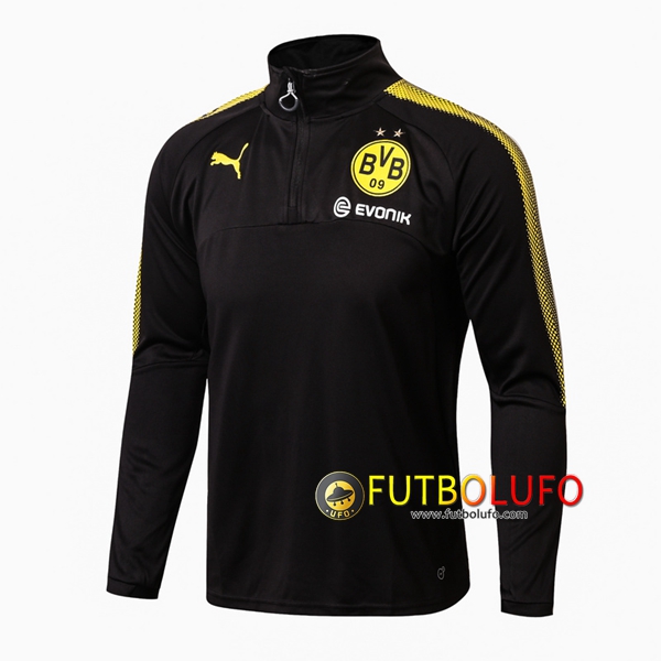 Sudadera de entrenamiento Dortmund BVB Negro 2017/2018