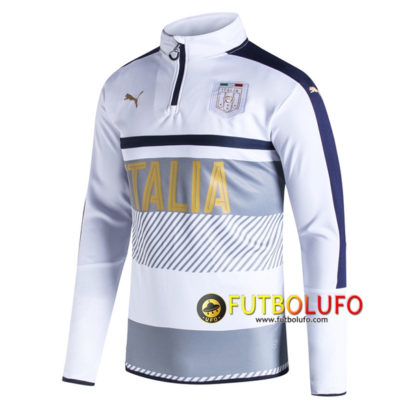 Sudadera de entrenamiento Italia Blanco 2017/2018