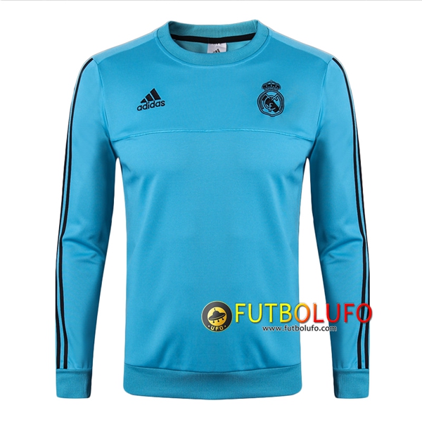 Sudadera de entrenamiento Real Madrid Azul 2017/2018