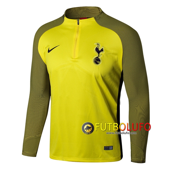 Sudadera de entrenamiento Tottenham Hotspur Amarillo Strike Drill 2017/2018