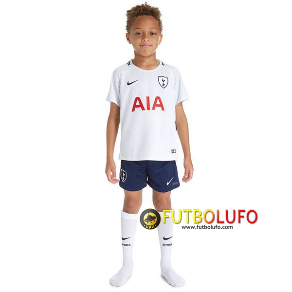 Primera Camiseta Tottenham Hotspurs Niño 2017/2018 + Pantalones Cortos