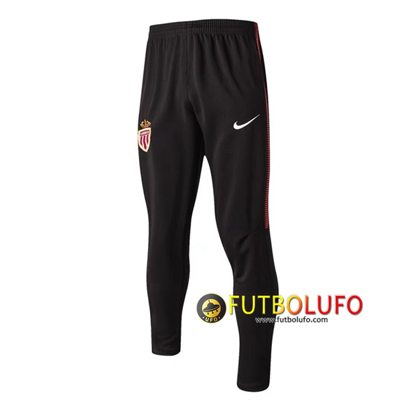 Pantalones de entrenamiento AS Monaco Negro 2017/2018