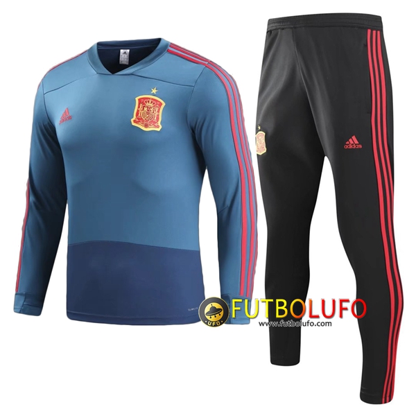 Chandal del España Azul 2018/2019 Sudadera + Pantalones