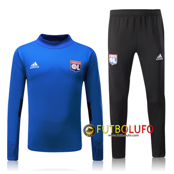 Chandal del Lyon OL Azul 2017/2018 Sudadera + Pantalones