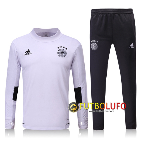 Chandal del Alemania Blanco 2017/2018 Sudadera + Pantalones