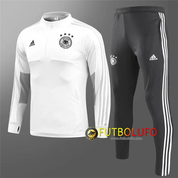 Chandal del Alemania Niño Blanco 2018/2019 Sudadera + Pantalones
