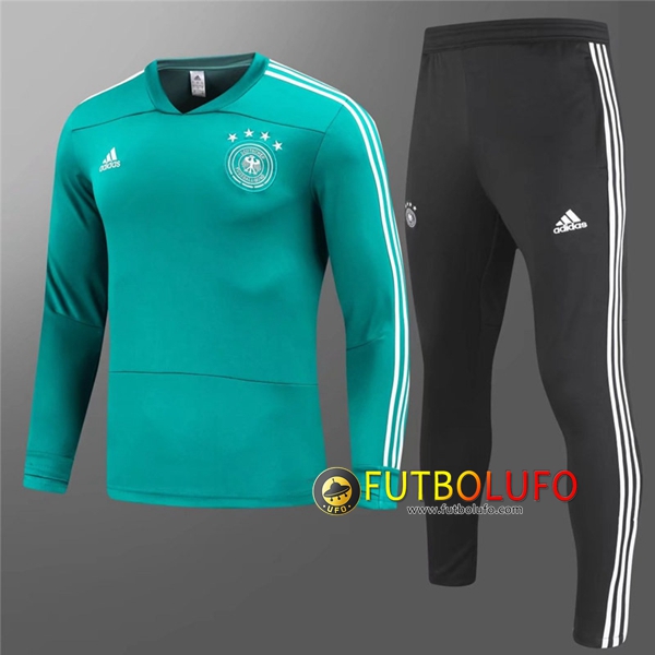 Chandal del Alemania Niño Verde 2018/2019 Sudadera + Pantalones