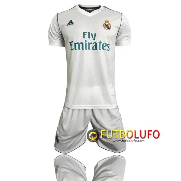 Primera Camiseta Real Madrid 2017/2018 + Pantalones Cortos