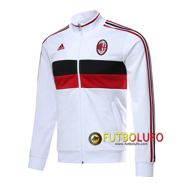 Chaqueta Futbol AC Milan Blanco 2017/2018