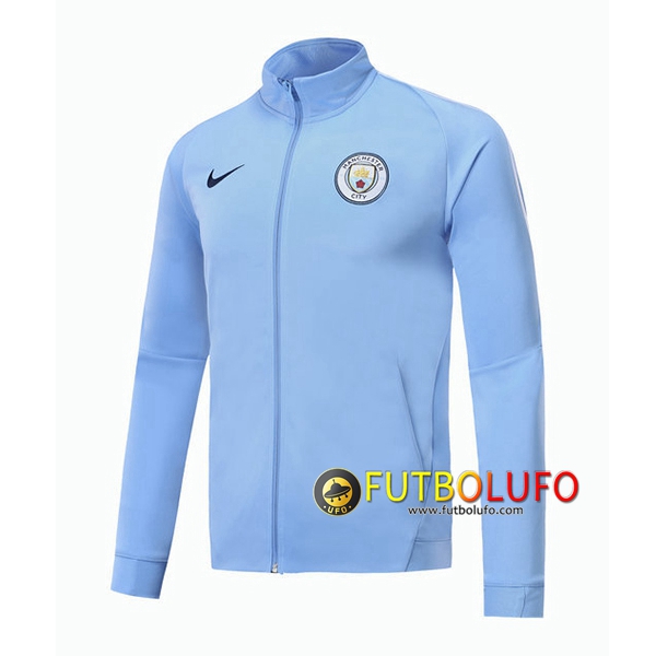 Chaqueta Futbol Manchester City Azul Claro 2017/2018
