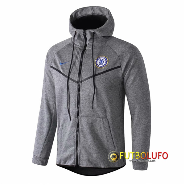 Chaqueta con capucha FC Chelsea Gris 2018 2019