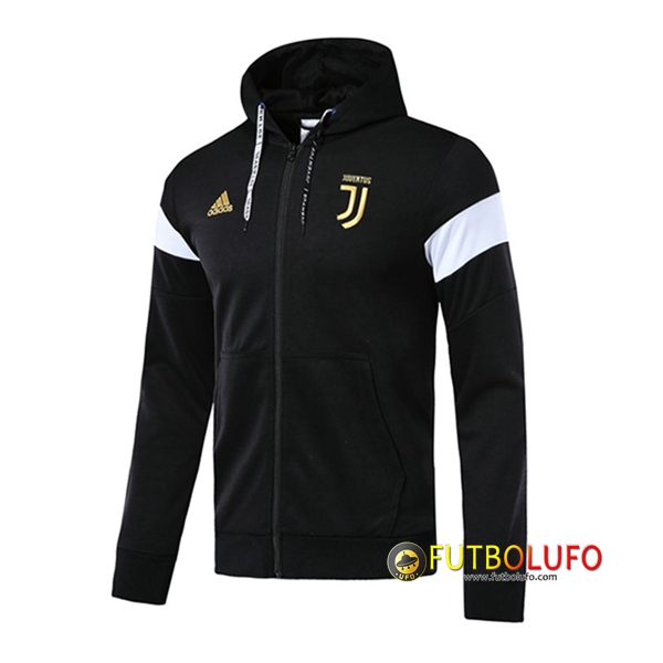Chaqueta con capucha Juventus Negro 2018 2019