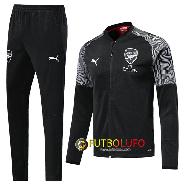Nuevo Chandal Futbol Arsenal Negro 2019 2020 Chaqueta + Pantalones