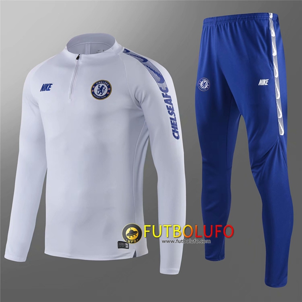 Nuevo Chandal Futbol FC Chelsea Niño Blanco 2019 2020