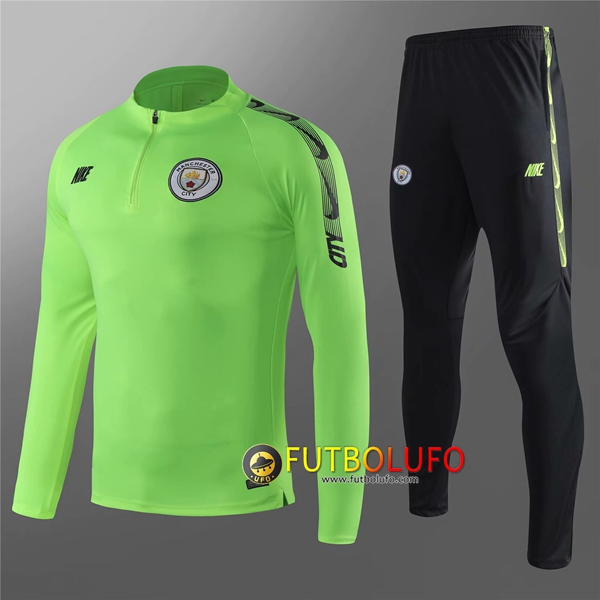 Nuevo Chandal Futbol Manchester City Niño Verde 2019 2020