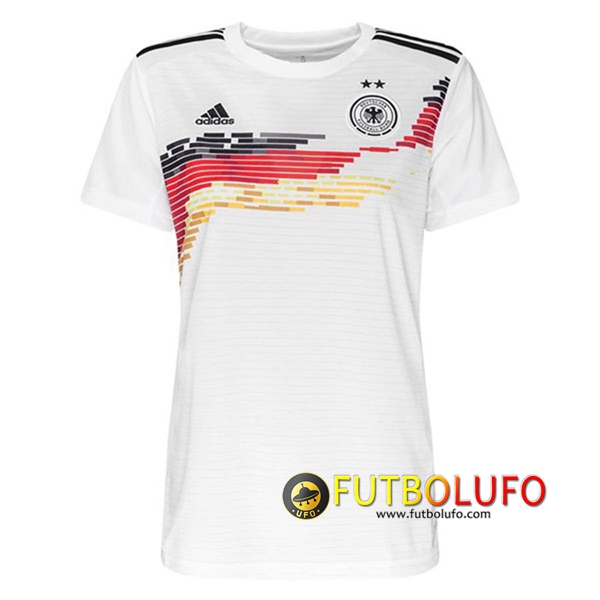 Primera Camiseta Futbol Alemania Mujer Copa Mundial 2018