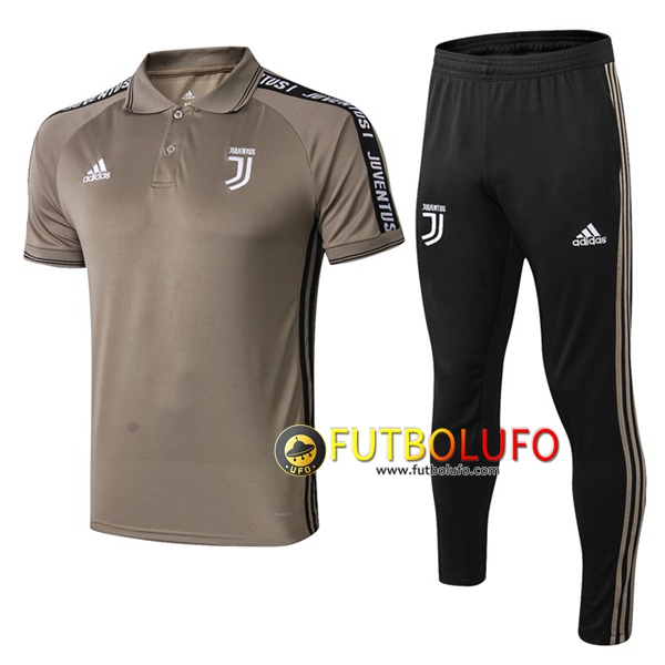 Polo Traje Juventus + Pantalones Amarillo 2019/2020