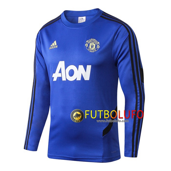 Sudadera de entrenamiento Manchester United Azul 2019/2020