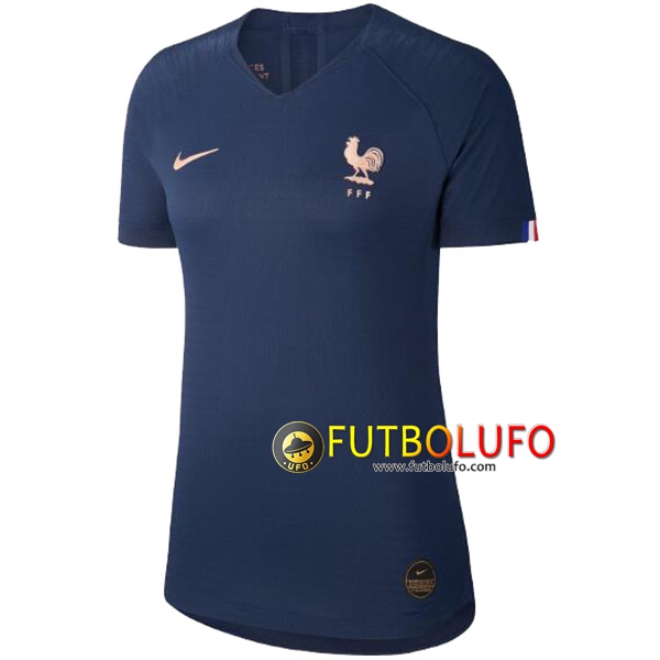 Primera Camiseta de Francia Mujer Copa Mundial 2018