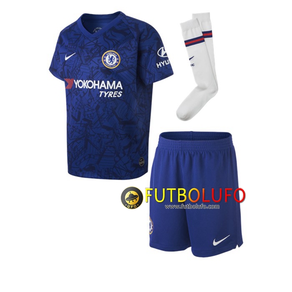 Primera Camiseta FC Chelsea Niños 2019/2020 + Pantalones Cortos