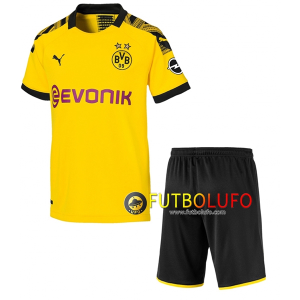 Primera Camiseta Dortmund BVB Niños 2019/2020 + Pantalones Cortos