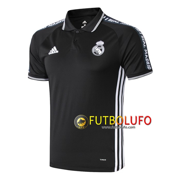 Polo Futbol Real Madrid Negro 2019/2020