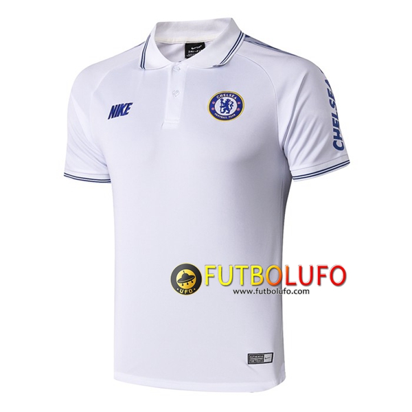 Polo Futbol FC Chelsea Blanco 2019/2020