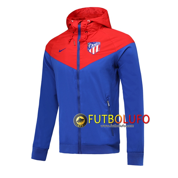 Chaqueta con capucha Atletico Madrid Roja/Azul 2019/2020