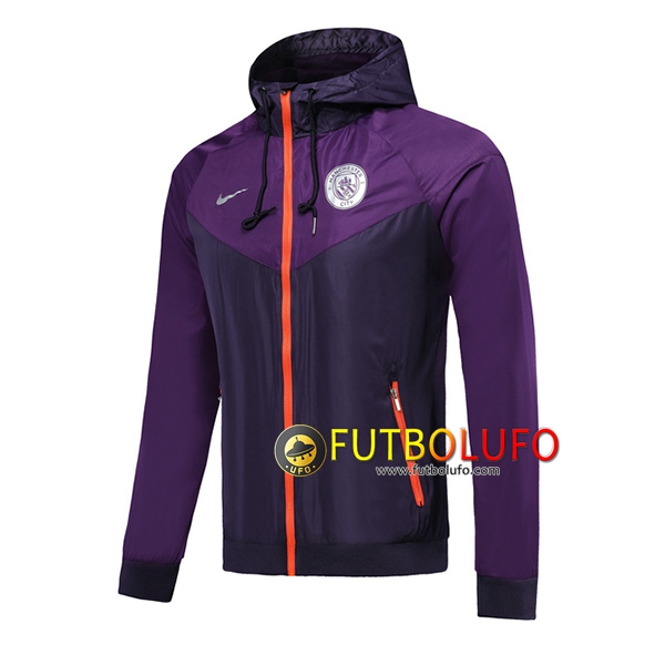 Chaqueta con capucha Manchester City Púrpura 2019/2020