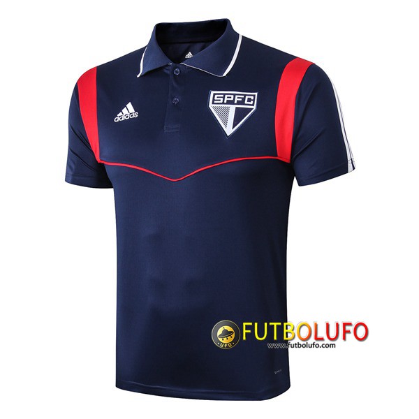 Polo Futbol Sao Paulo FC Azul Oscuro 2019/2020