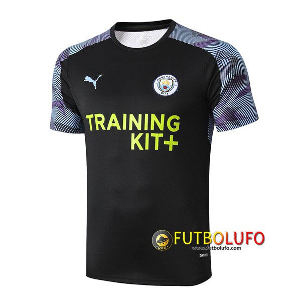 Camiseta Entrenamiento Manchester City Negro 2019/2020