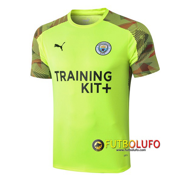 Camiseta Entrenamiento Manchester City Verde 2019/2020