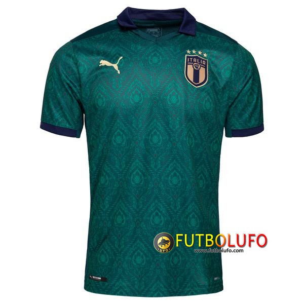 Tercera Camiseta Futbol Italia UEFA Euro 2020 Calificador