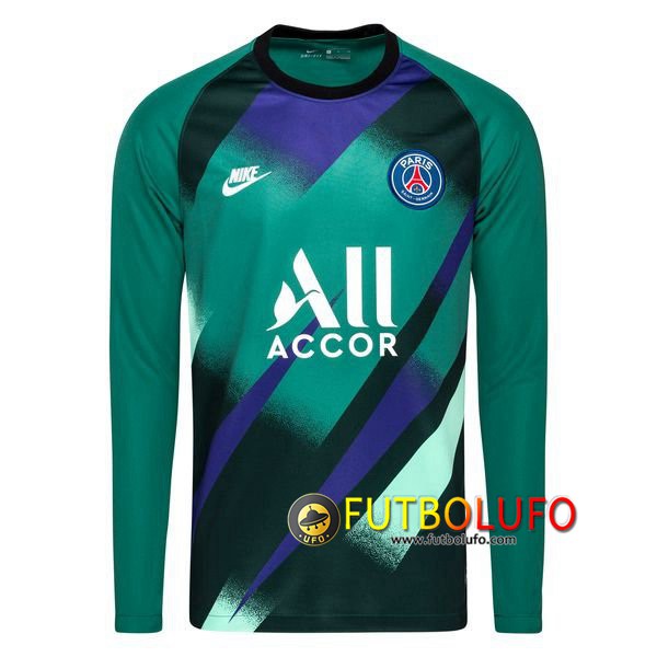 Camiseta Futbol PSG Portero Verde Oscuro 2019/2020