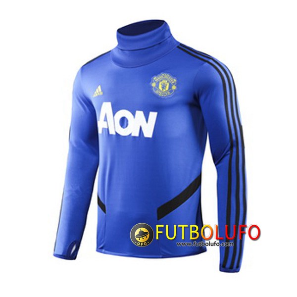 Sudadera de entrenamiento Manchester United Azul 2019/2020