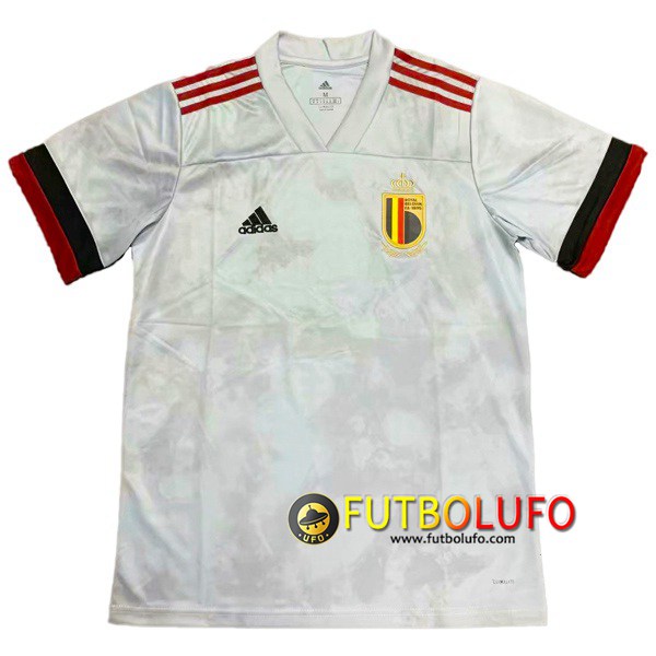 Segunda Camiseta Futbol Belgica UEFA Euro 2020 Versión Preventiva