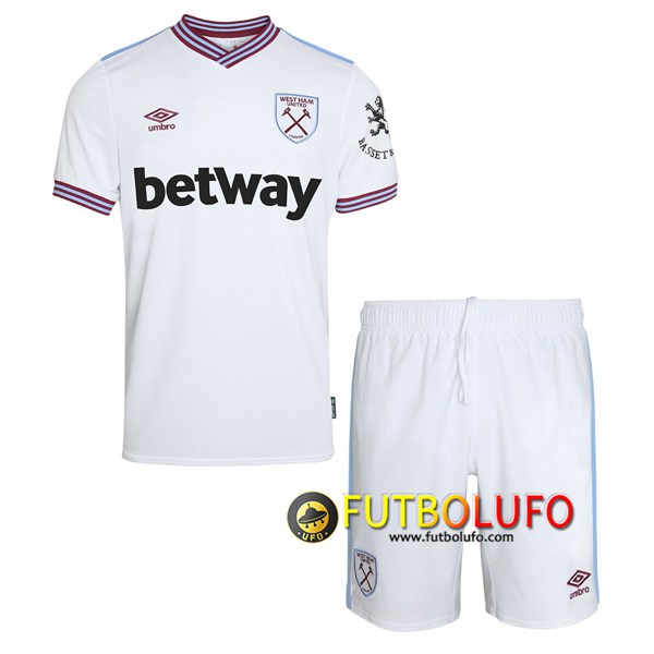 Camiseta Futbol West Ham Ninos Segunda 2019/2020