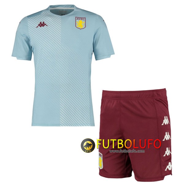 Camiseta Futbol Aston Villa Ninos Segunda 2019/2020