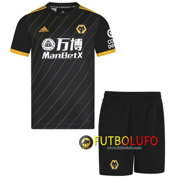 Camiseta Futbol Wolves Ninos Segunda 2019/2020