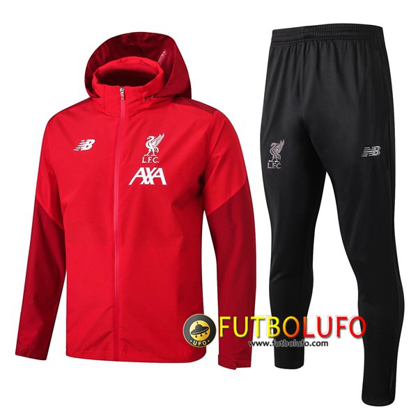 Chandal del FC Liverpool Roja 2019 2020 Rompevientos + Pantalones