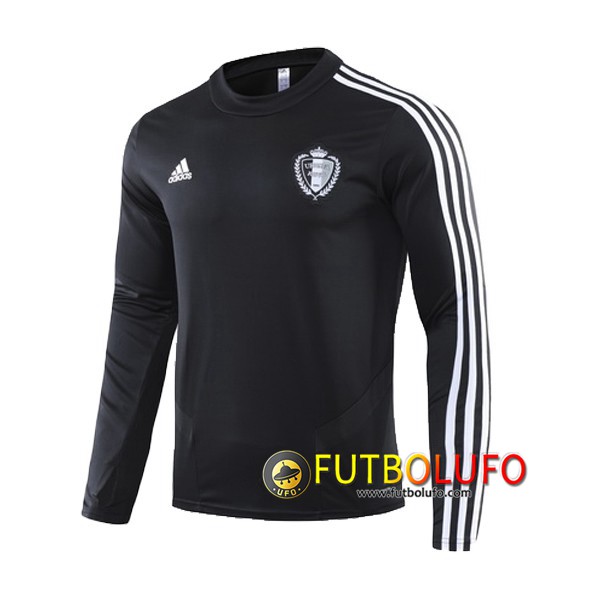 Sudadera de entrenamiento Belgica Negro 2019/2020