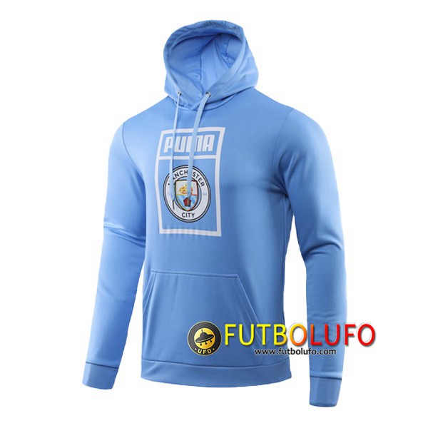 Sudadera con capucha Manchester City Azul 2019/2020