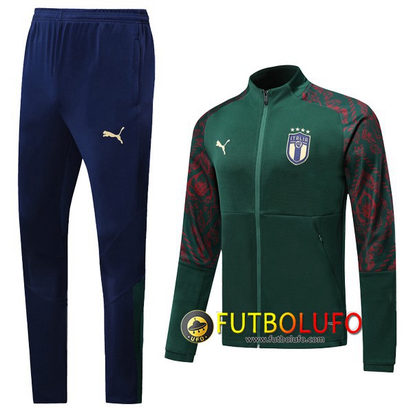 Chandal del Italia Verde 2019 2020 Chaqueta + Pantalones